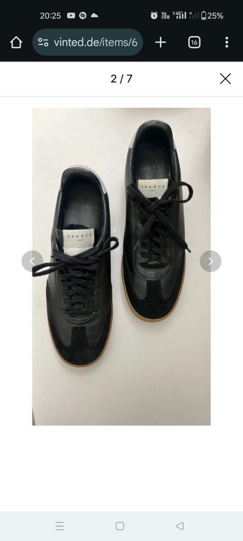 Sandro sneakers Sandro- סנדרו יד שנייה בנמיז - Nemyz