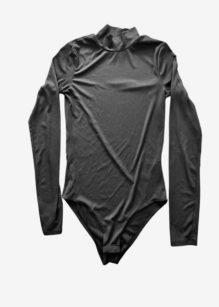 בגד גוף צבע זית H&M - אייץ' אנד אם יד שנייה בנמיז - Nemyz
