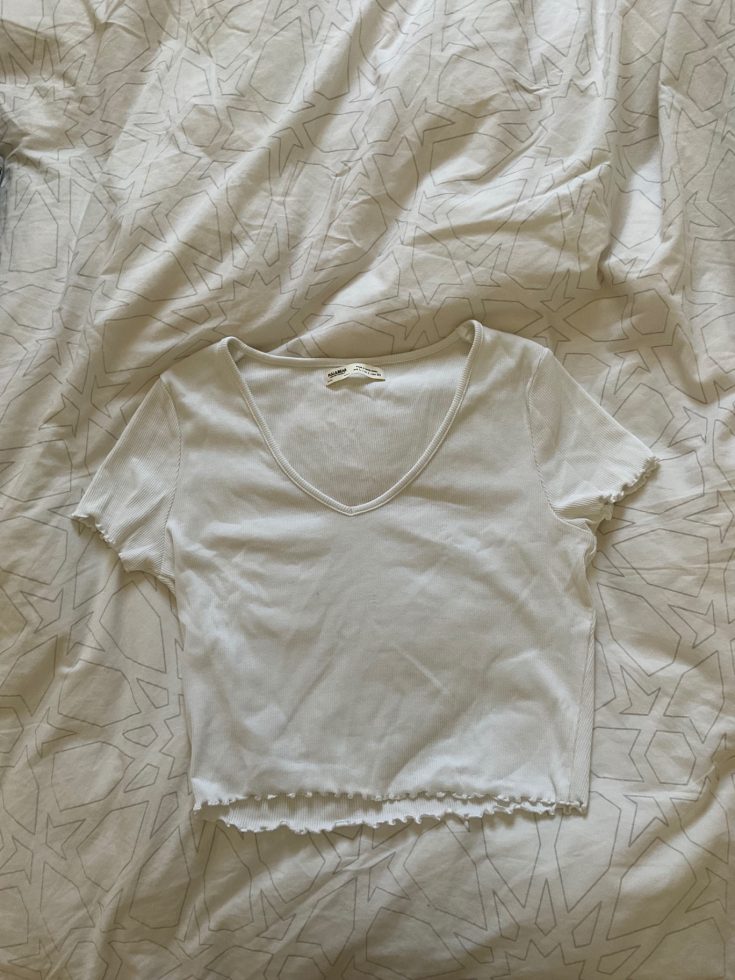 טופ קרופ צווארון v Pull & Bear - פול אנד בר יד שנייה בנמיז - Nemyz