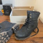 מגפי עור חדשות 37.5 Steve Madden- סטיב מאדן יד שנייה בנמיז - Nemyz