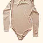 בגד גוף צבע קאמל H&M - אייץ' אנד אם יד שנייה בנמיז - Nemyz