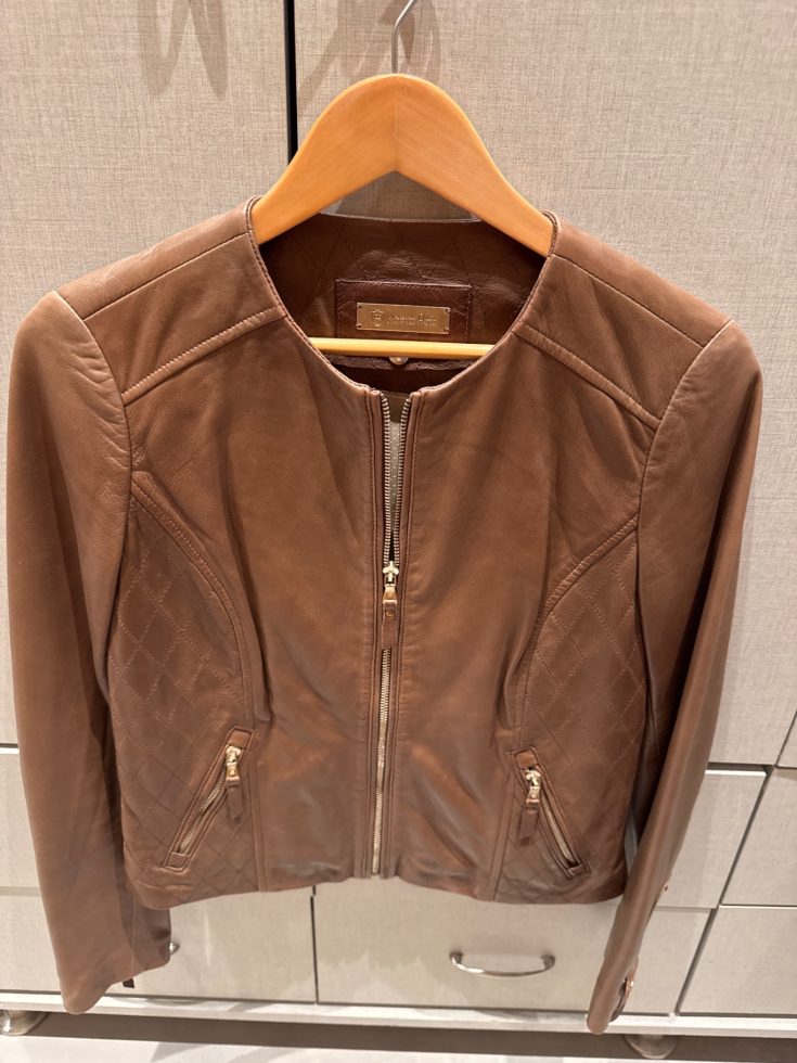 ג׳קט עור מסימו דוטי Massimo Dutti - מסימו דוטי יד שנייה בנמיז - Nemyz