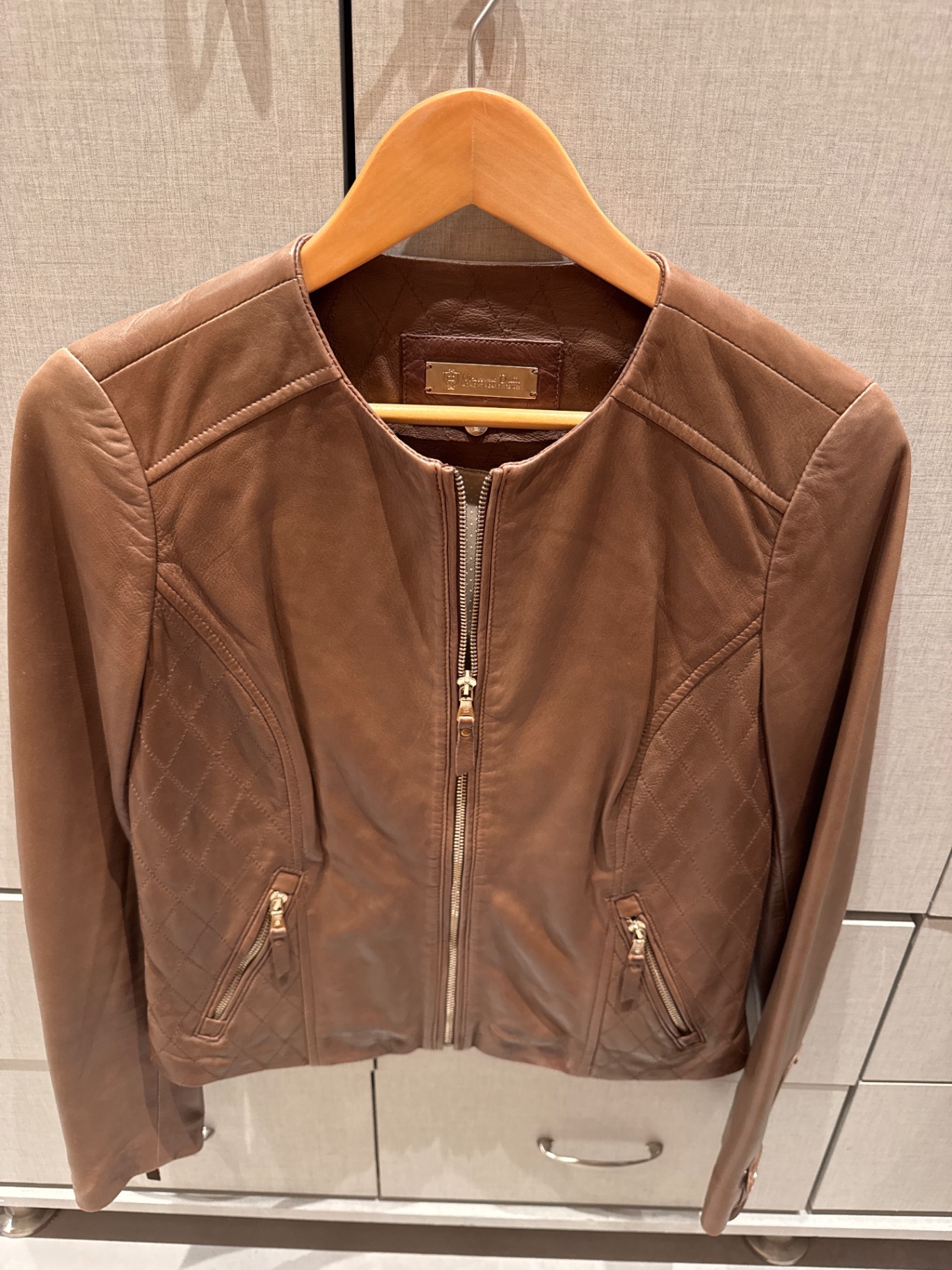 ג׳קט עור מסימו דוטי Massimo Dutti - מסימו דוטי יד שנייה בנמיז - Nemyz