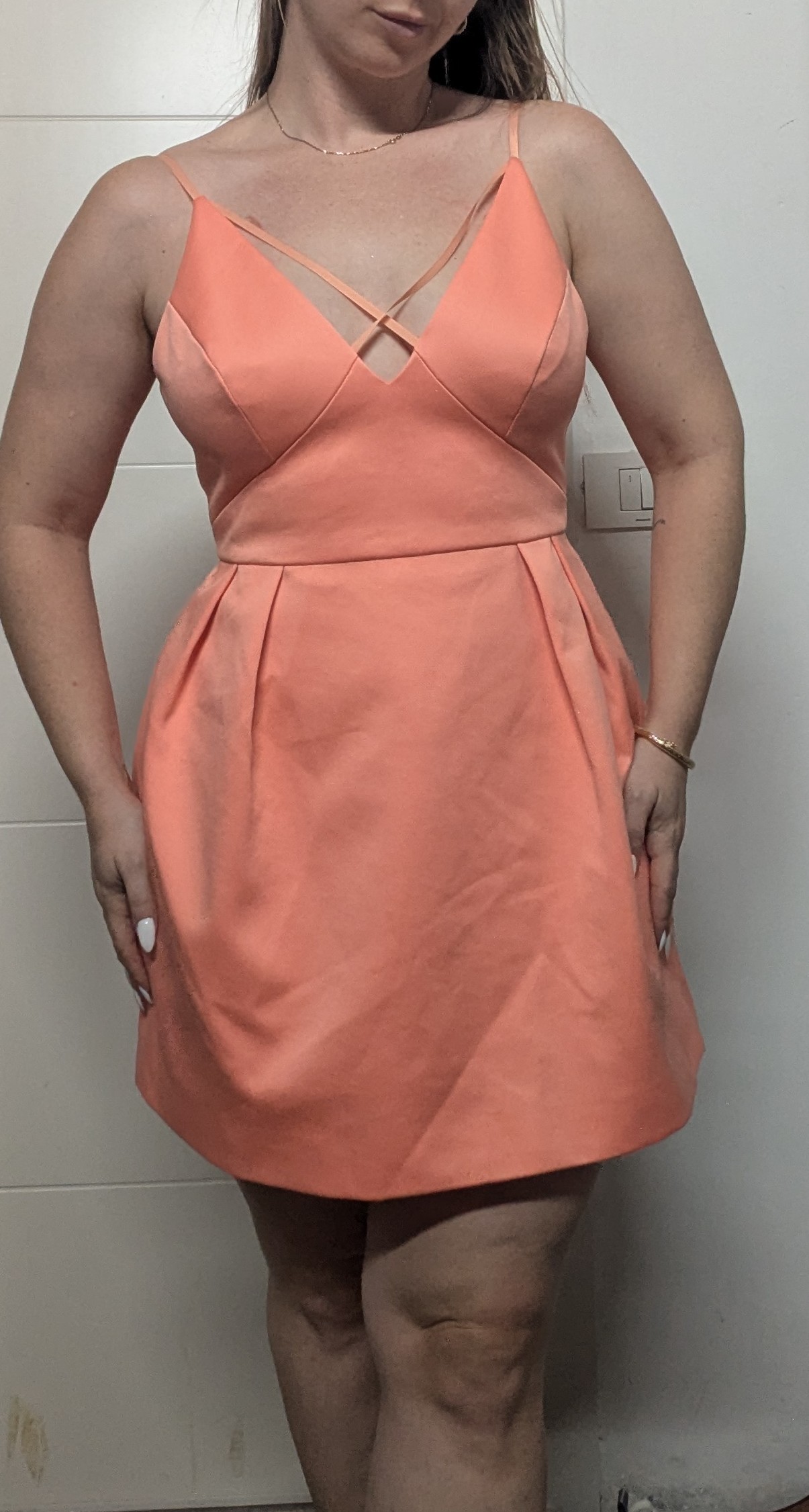שמלת קוקטייל טופשופ Topshop-טופ שופ יד שנייה בנמיז - Nemyz