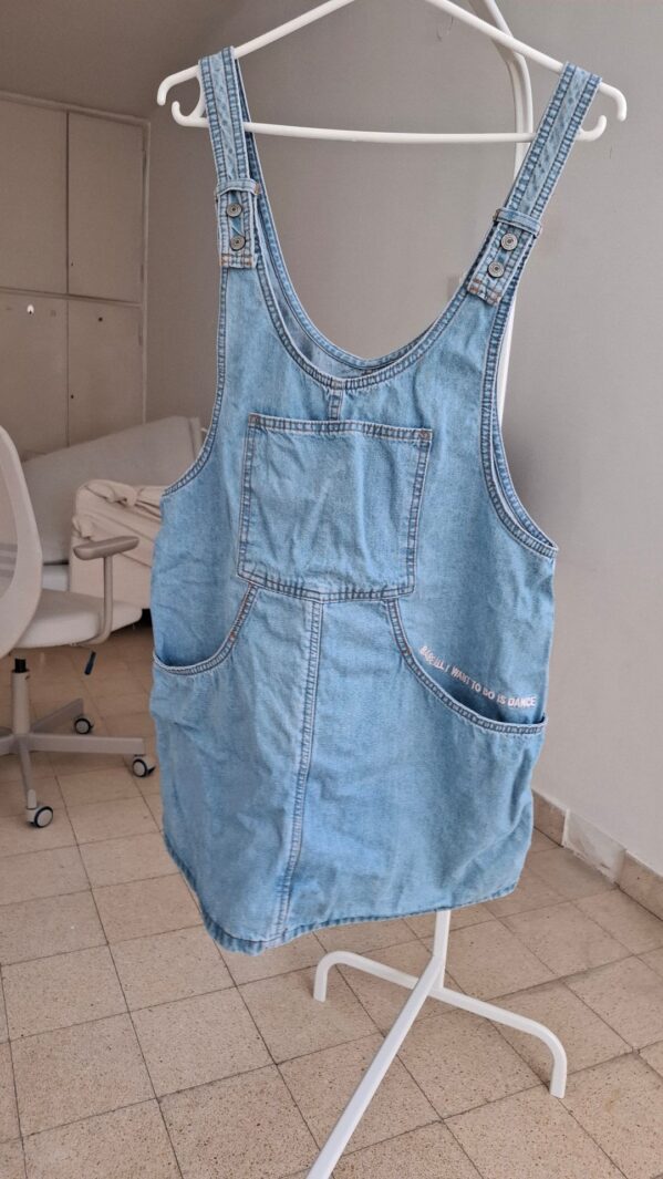 אוברול שמלה גי’נס Pull & Bear - פול אנד בר יד שנייה בנמיז - Nemyz