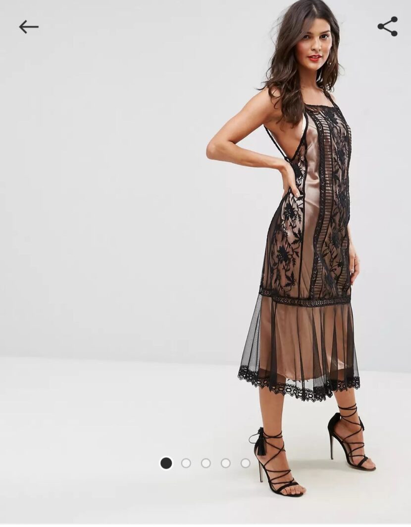 שמלה מאסוס Asos – אסוס יד שנייה בנמיז - Nemyz