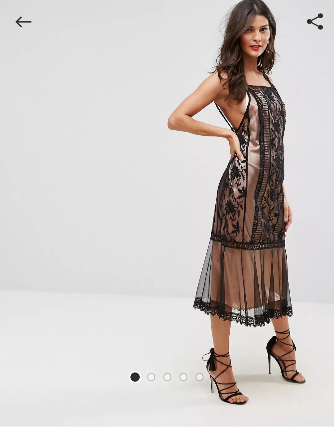 שמלה מאסוס Asos – אסוס יד שנייה בנמיז - Nemyz