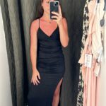 שמלה שחורה פול נ בר Pull & Bear - פול אנד בר יד שנייה בנמיז - Nemyz
