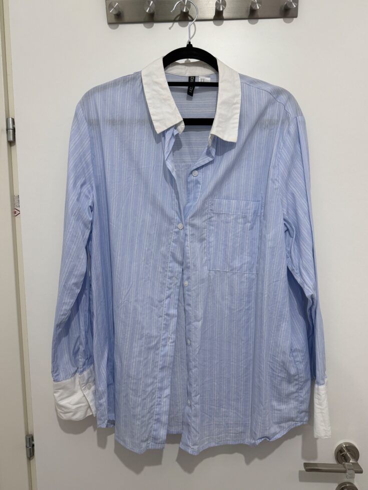 חולצה מכופתרת H&M - אייץ' אנד אם יד שנייה בנמיז - Nemyz