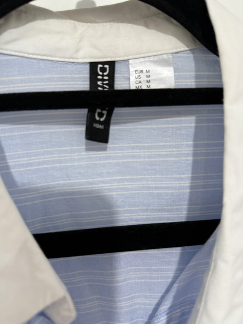 חולצה מכופתרת H&M - אייץ' אנד אם יד שנייה בנמיז - Nemyz