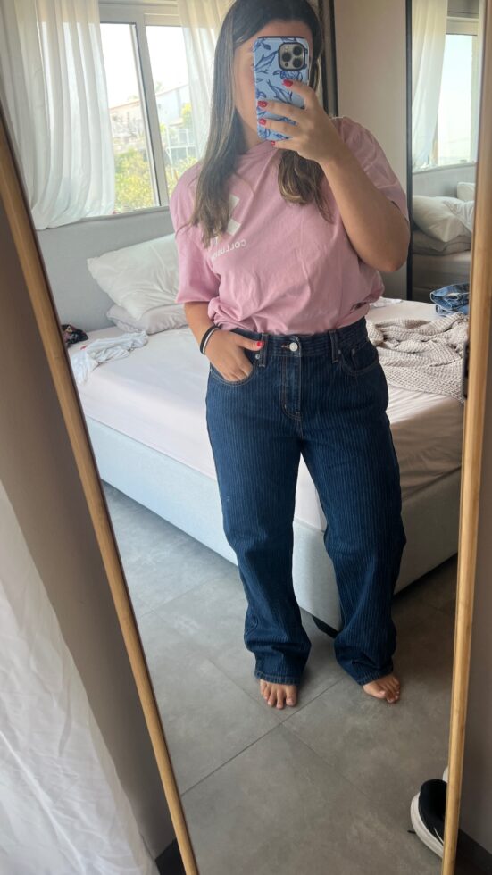 ג׳ינס ליוויס פסים❤️‍ Levi's - ליווייס יד שנייה בנמיז - Nemyz