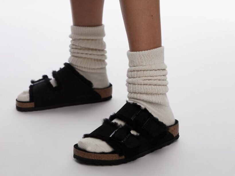 Birkenstock פרווה BIRKENSTOCK - בירקנשטוק יד שנייה בנמיז - Nemyz