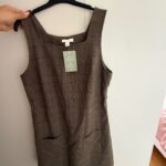 שמלה משובצת חדשה H&M - אייץ' אנד אם יד שנייה בנמיז - Nemyz