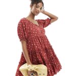 שמלת מיני פרחונית Asos – אסוס יד שנייה בנמיז - Nemyz