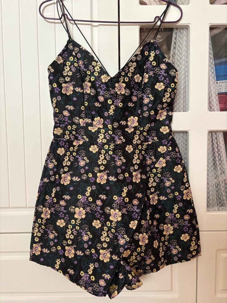 אוברול חצאית פרחוני Miss Selfridge יד שנייה בנמיז - Nemyz