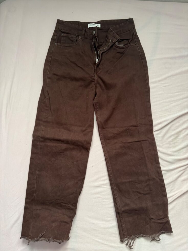 ג׳ינס חום פול אנד בר Pull & Bear - פול אנד בר יד שנייה בנמיז - Nemyz