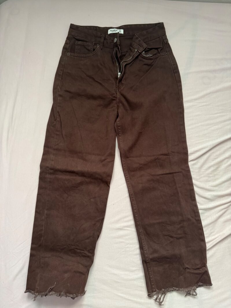 ג׳ינס חום פול אנד בר Pull & Bear - פול אנד בר יד שנייה בנמיז - Nemyz