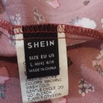 שמלה פרחונית עם שסע SHEIN – שיין יד שנייה בנמיז - Nemyz