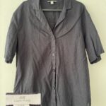 מכופתרת קצר פשתן H&M H&M - אייץ' אנד אם יד שנייה בנמיז - Nemyz