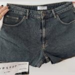 ג׳ינס קצר טופשופ Topshop-טופ שופ יד שנייה בנמיז - Nemyz