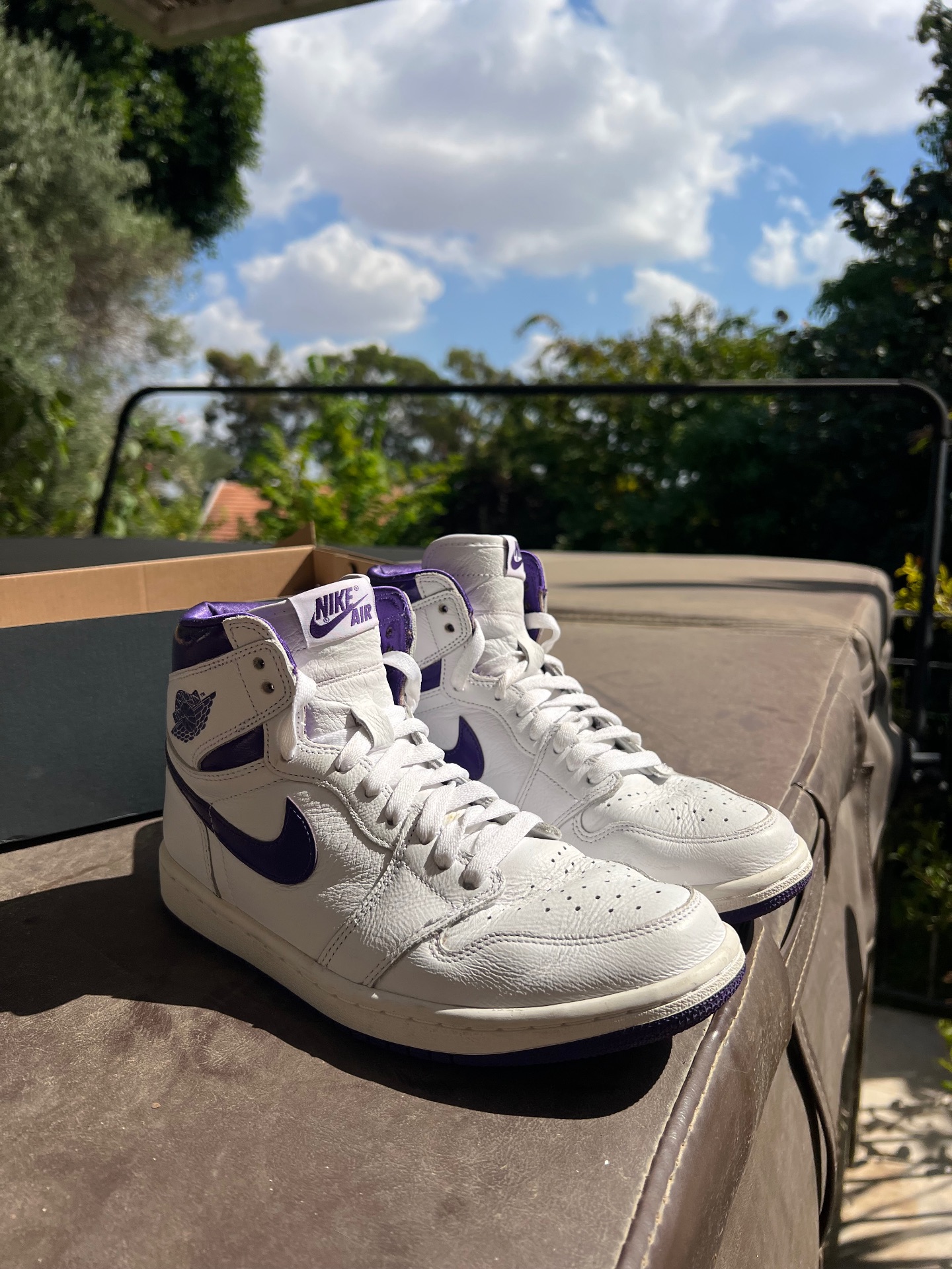 נעלי ג׳ורדן גבוהות Nike - נייקי יד שנייה בנמיז - Nemyz