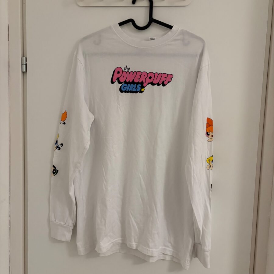 טי-שרט power puff H&M - אייץ' אנד אם יד שנייה בנמיז - Nemyz
