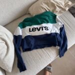 קפוצ׳ון קרופ ליוויס Levi's - ליווייס יד שנייה בנמיז - Nemyz