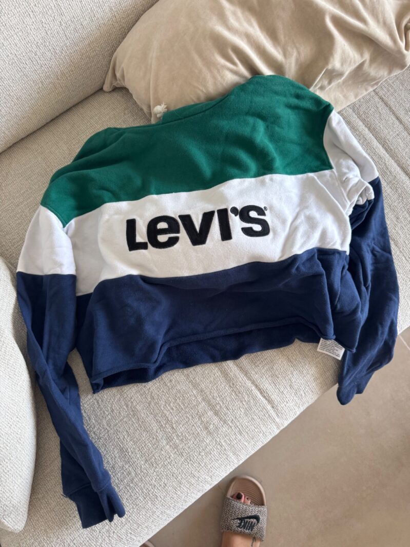 קפוצ׳ון קרופ ליוויס Levi's - ליווייס יד שנייה בנמיז - Nemyz