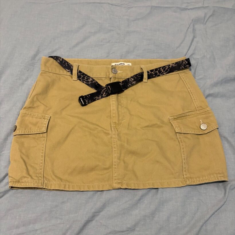 חצאית דגמ״ח Pull & Bear - פול אנד בר יד שנייה בנמיז - Nemyz
