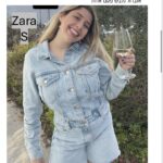 אוברול ג׳ינס זארה S Zara - זארה יד שנייה בנמיז - Nemyz