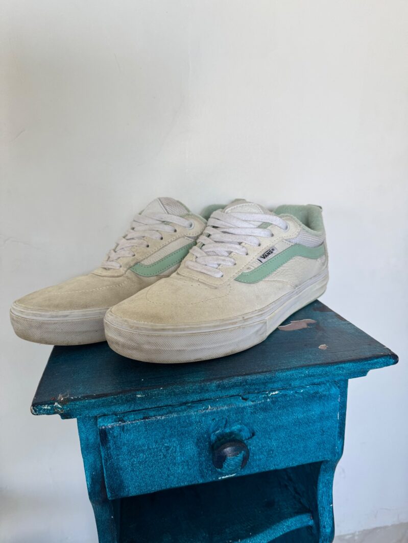 נעלי Vans לבן מנטה Vans - ואנס יד שנייה בנמיז - Nemyz