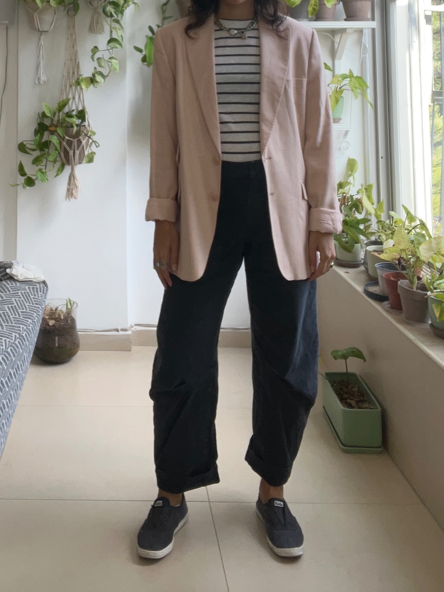 בלייזר פשתן וורוד Stella McCartney – סטלה מקרטני​ יד שנייה בנמיז - Nemyz
