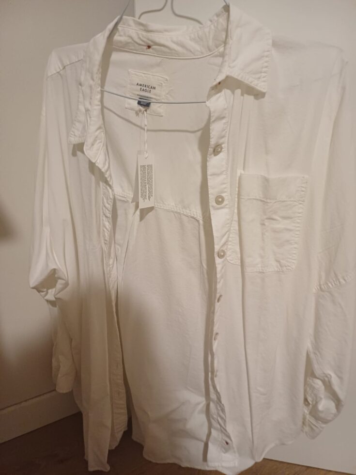 חולצה מכופתרת אמריקן American Eagle – אמריקן איגל יד שנייה בנמיז - Nemyz