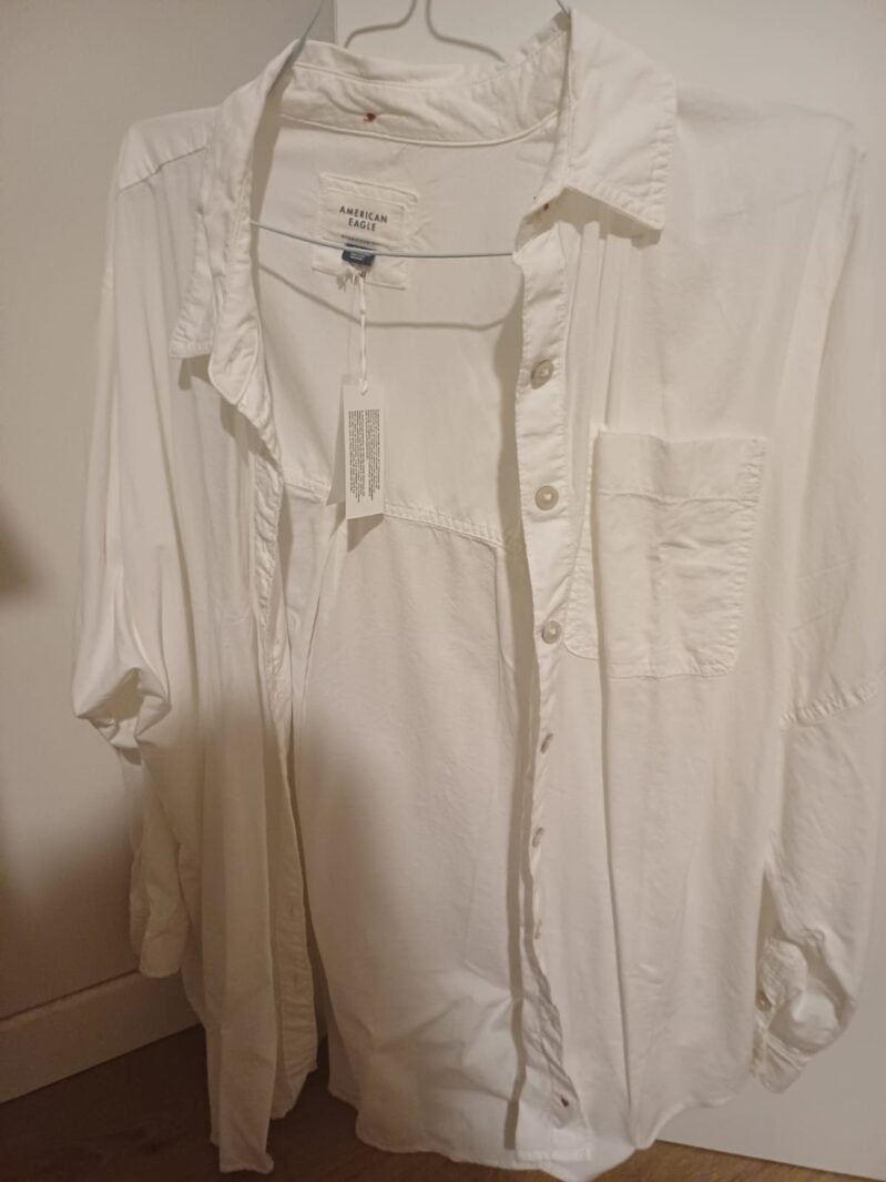 חולצה מכופתרת אמריקן American Eagle – אמריקן איגל יד שנייה בנמיז - Nemyz