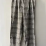 מכנסיים משובצים H&M - אייץ' אנד אם יד שנייה בנמיז - Nemyz