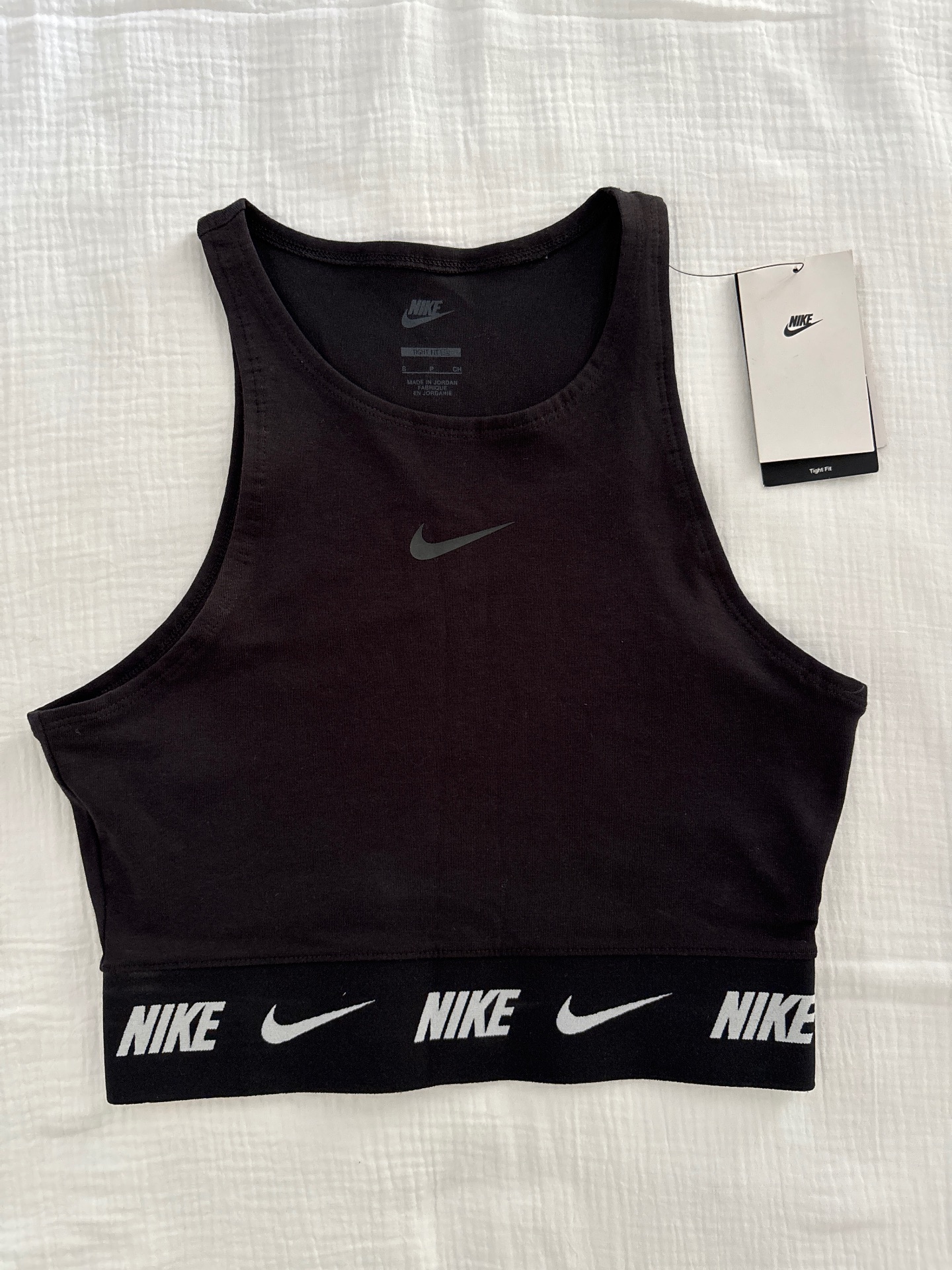 גופיית ספורט שחורה Nike - נייקי יד שנייה בנמיז - Nemyz
