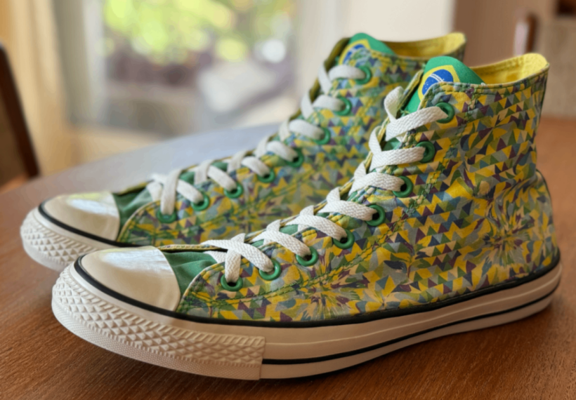‏Converse Brazil Converse (All-Star) – קונברס (אול-סטאר) יד שנייה בנמיז - Nemyz