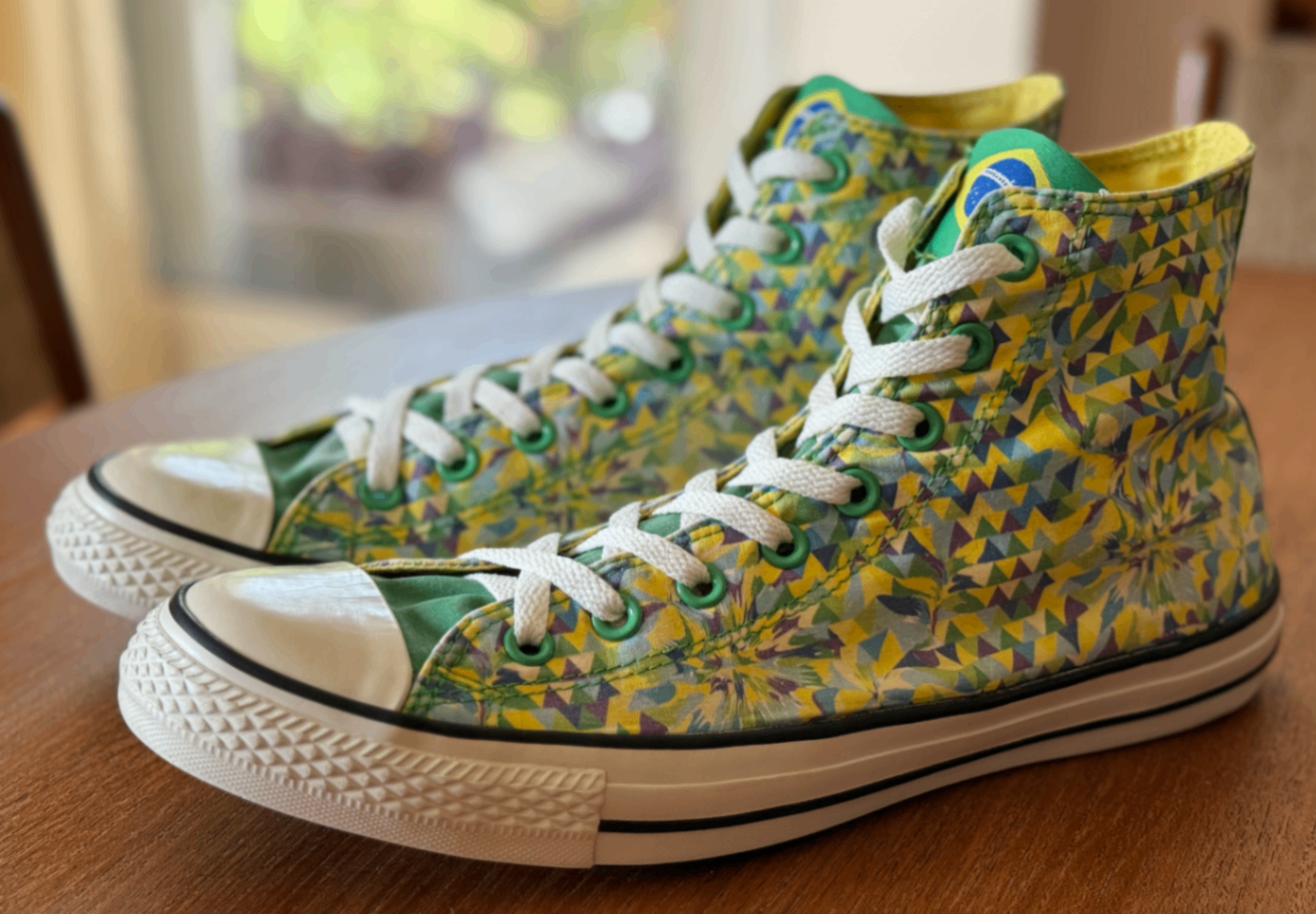 ‏Converse Brazil Converse (All-Star) – קונברס (אול-סטאר) יד שנייה בנמיז - Nemyz