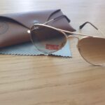 משקפי שמש Ray-Ban מסגרת זהב Ray-Ban - ריי-באן יד שנייה בנמיז - Nemyz