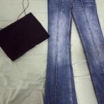 ג׳ינס נמוך Bershka – ברשקה יד שנייה בנמיז - Nemyz