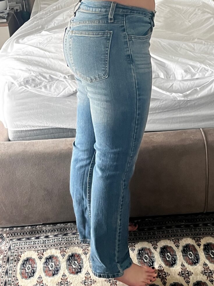 גינס גזרת boot cut אחר יד שנייה בנמיז - Nemyz