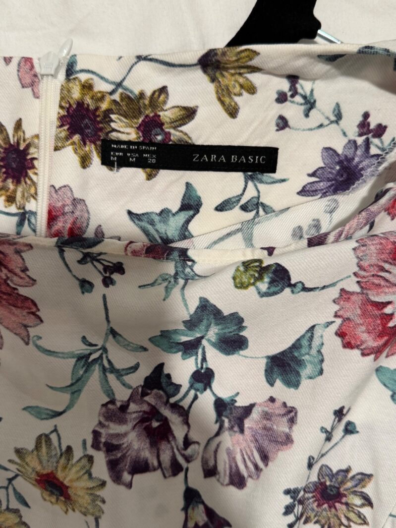 שמלה פרחונית זארה Zara - זארה יד שנייה בנמיז - Nemyz