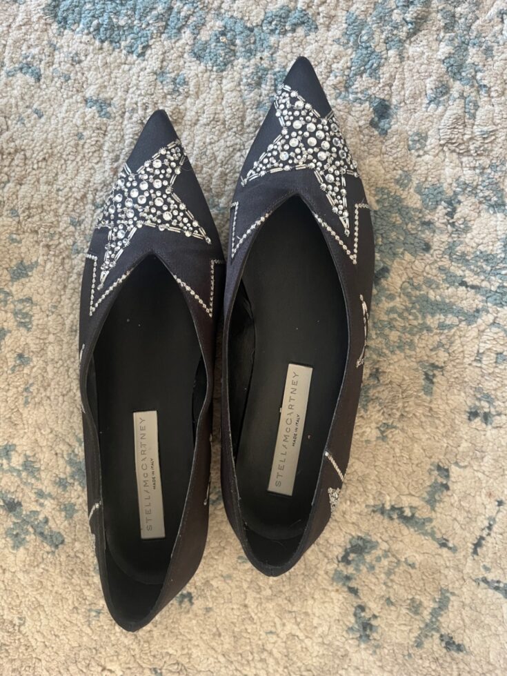 בובה סאטן רקום Stella McCartney – סטלה מקרטני​ יד שנייה בנמיז - Nemyz