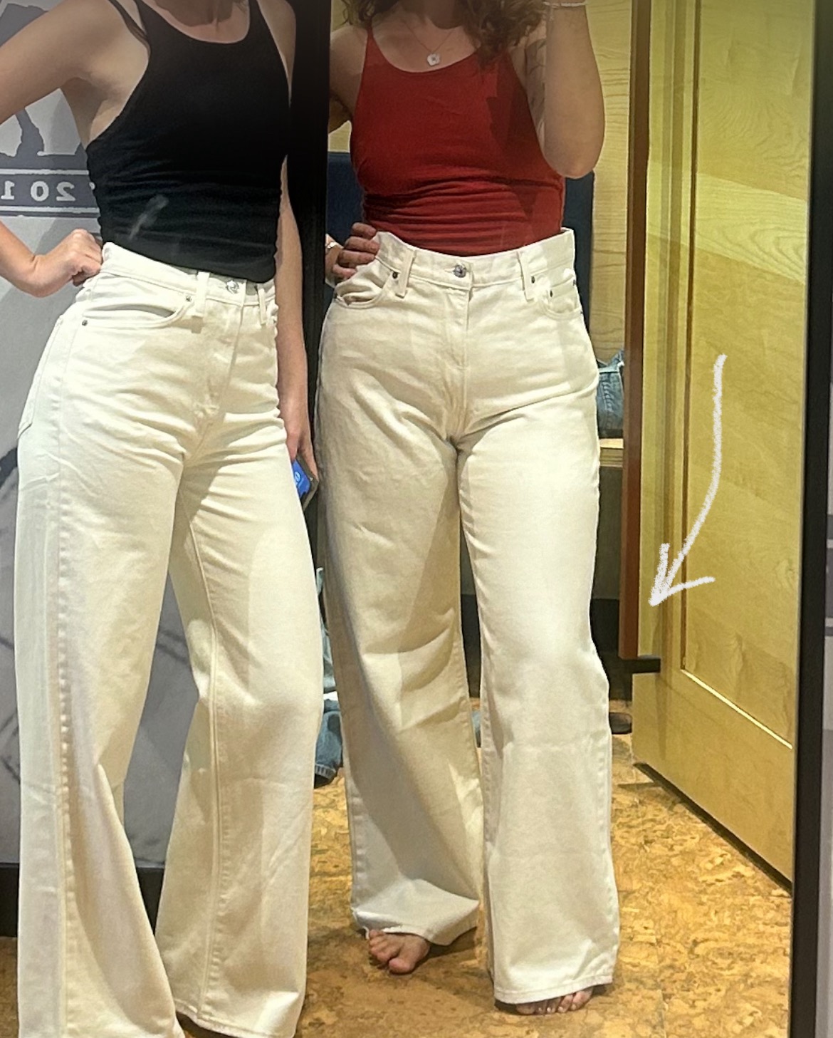 מכנס קרם Levi’s Levi's - ליווייס יד שנייה בנמיז - Nemyz