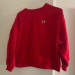 סווטשירט אדום מושלם H&M - אייץ' אנד אם יד שנייה בנמיז - Nemyz