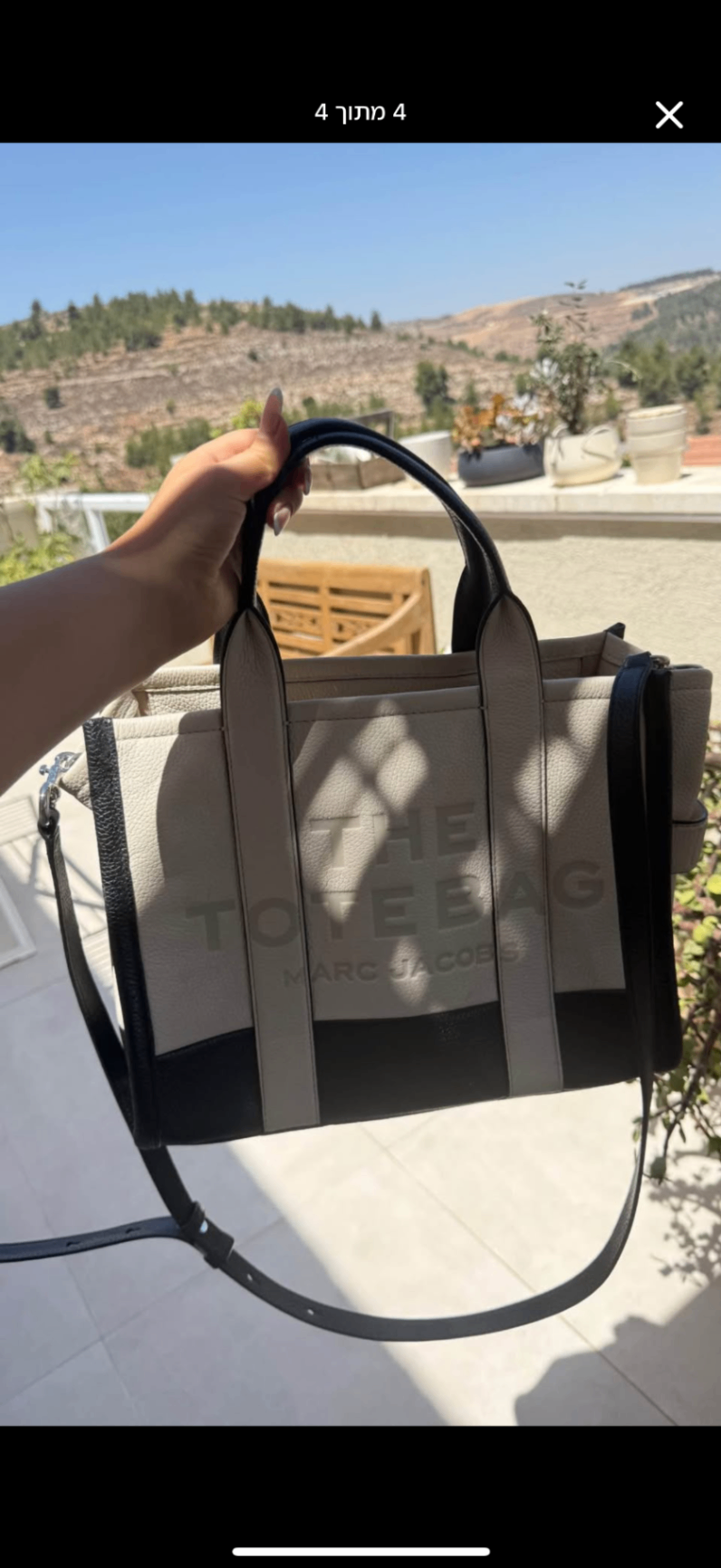 תיק the tote bag Marc Jacobs - מארק ג'ייקובס יד שנייה בנמיז - Nemyz