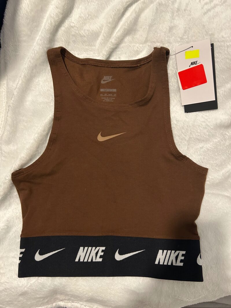 גופיה ספורט נייק חום Nike - נייקי יד שנייה בנמיז - Nemyz
