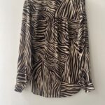 חולצה הדפס זברה H&M - אייץ' אנד אם יד שנייה בנמיז - Nemyz
