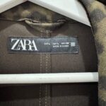 מעיל טרנץ׳ קצר Zara - זארה יד שנייה בנמיז - Nemyz