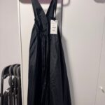 black cocktail dress Zara - זארה יד שנייה בנמיז - Nemyz